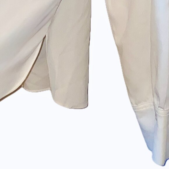 Dorothee Schumacher Modern Flow Blouse Womens White US Sz 10 NWT $480 - Picture 6 of 14